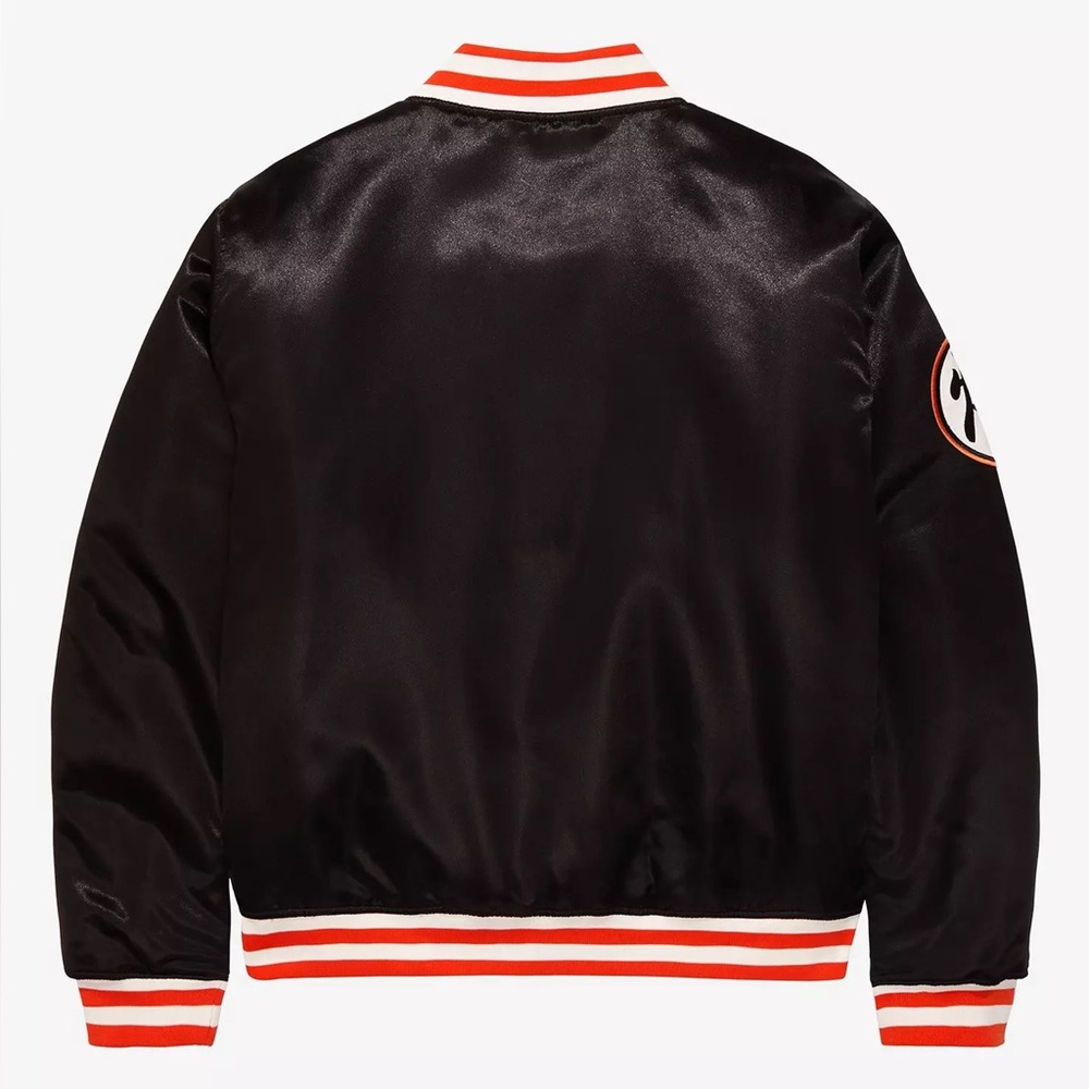 BoxLunch Dragon Ball Z Saiyans Bomber Jacket - Picture 2 of 5
